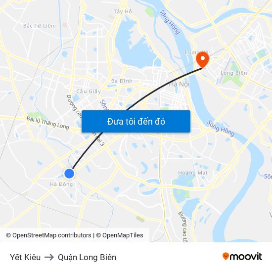 Yết Kiêu to Quận Long Biên map