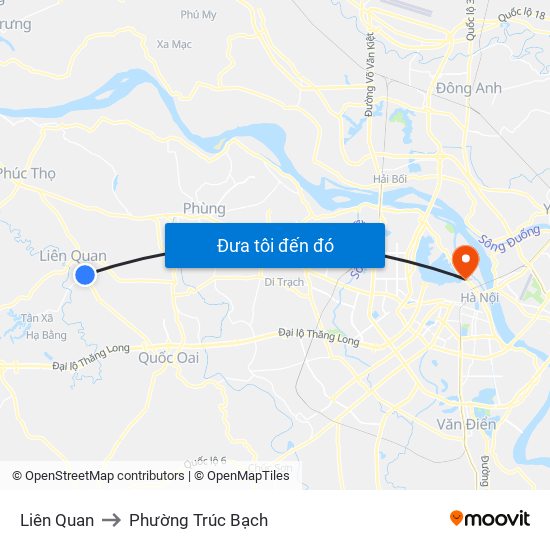 Liên Quan to Phường Trúc Bạch map