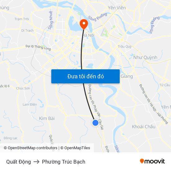 Quất Động to Phường Trúc Bạch map