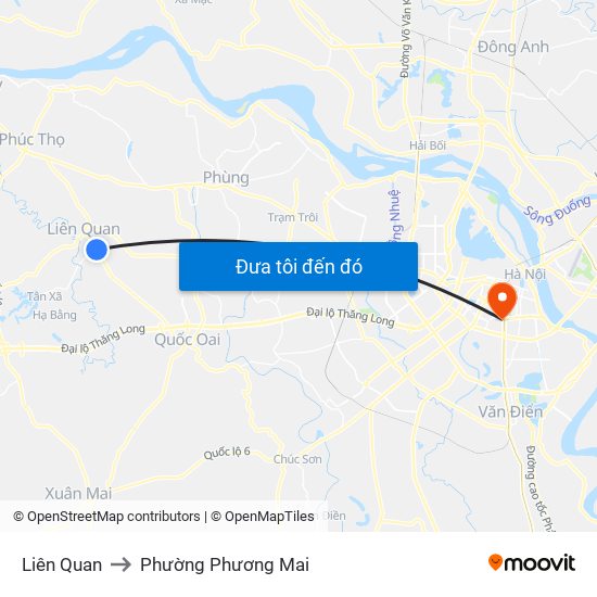 Liên Quan to Phường Phương Mai map