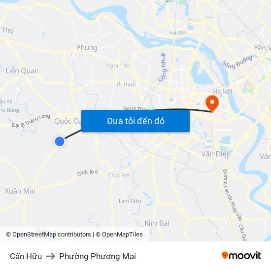 Cấn Hữu to Phường Phương Mai map