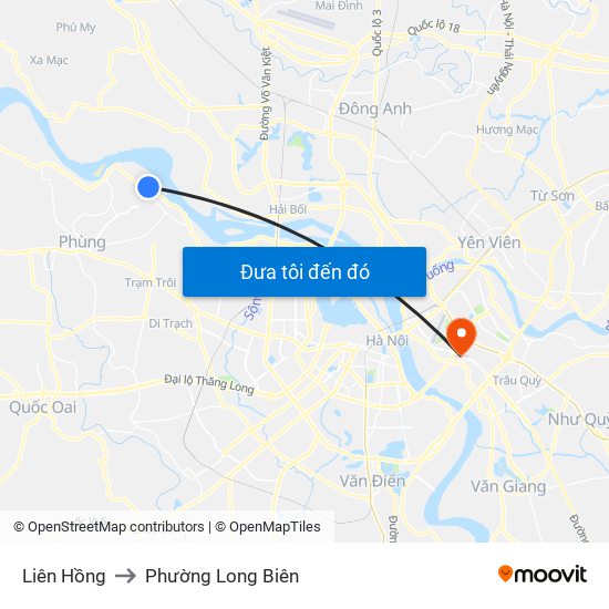 Liên Hồng to Phường Long Biên map