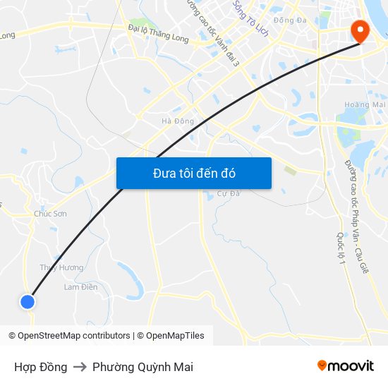 Hợp Đồng to Phường Quỳnh Mai map