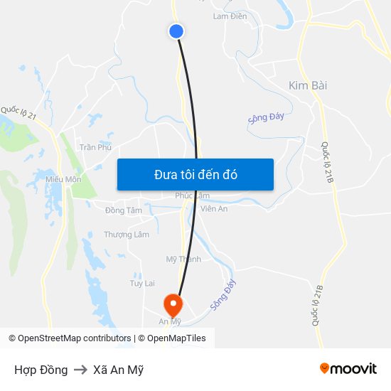 Hợp Đồng to Xã An Mỹ map