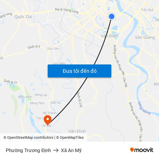 Phường Trương Định to Xã An Mỹ map