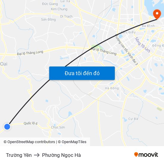 Trường Yên to Phường Ngọc Hà map