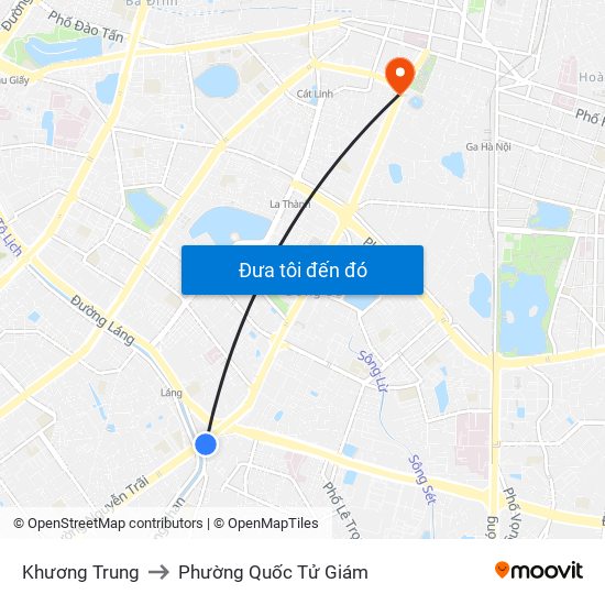 Khương Trung to Phường Quốc Tử Giám map