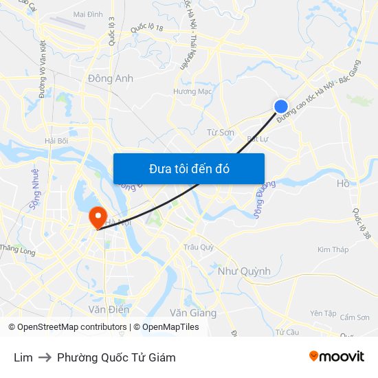 Lim to Phường Quốc Tử Giám map