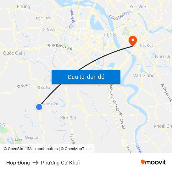 Hợp Đồng to Phường Cự Khối map