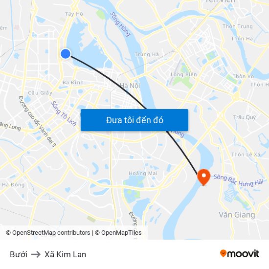 Bưởi to Xã Kim Lan map