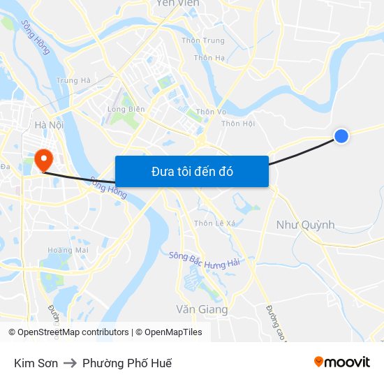 Kim Sơn to Phường Phố Huế map