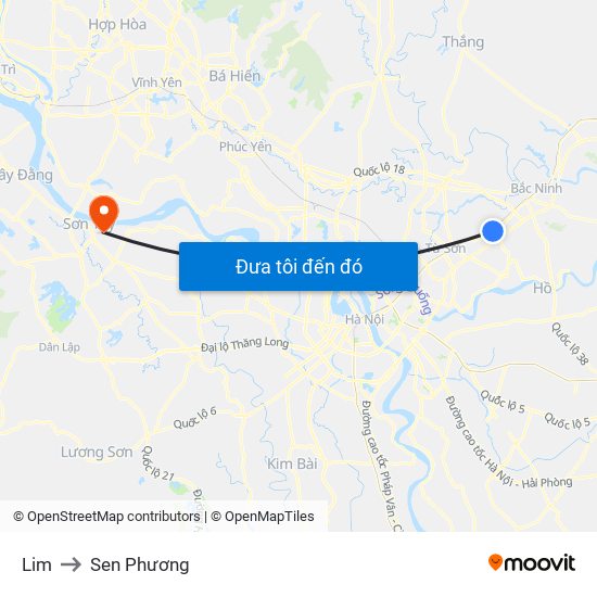 Lim to Sen Phương map