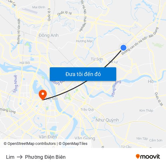 Lim to Phường Điện Biên map