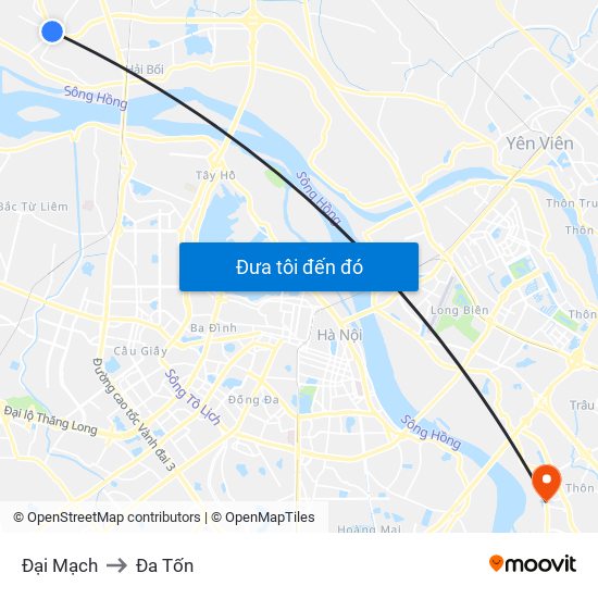 Đại Mạch to Đa Tốn map