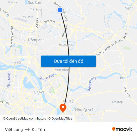Việt Long to Đa Tốn map