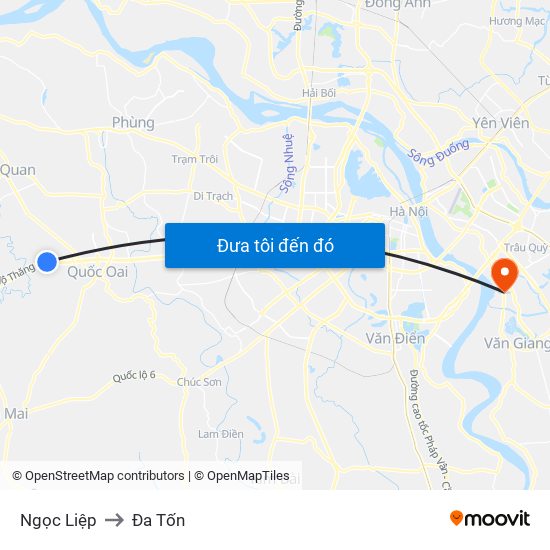 Ngọc Liệp to Đa Tốn map