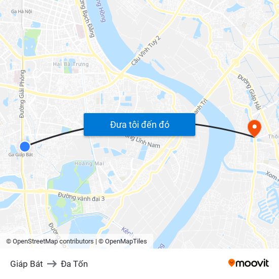 Giáp Bát to Đa Tốn map