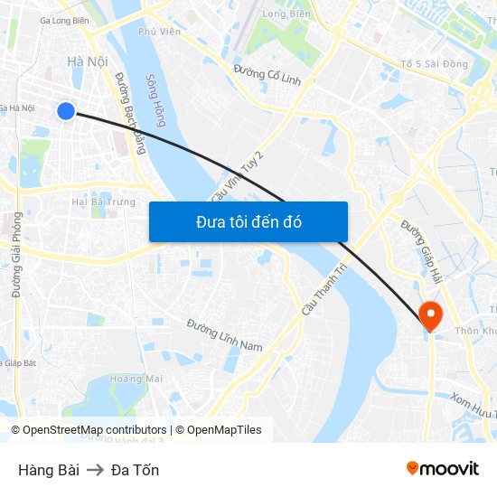Hàng Bài to Đa Tốn map