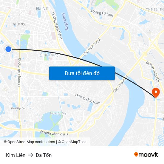 Kim Liên to Đa Tốn map