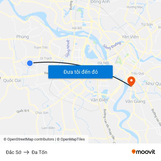 Đắc Sở to Đa Tốn map