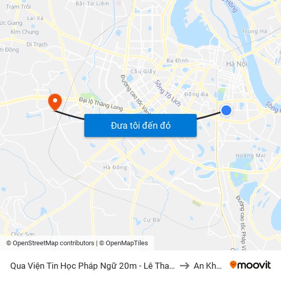 Qua Viện Tin Học Pháp Ngữ 20m - Lê Thanh Nghị to An Khánh map