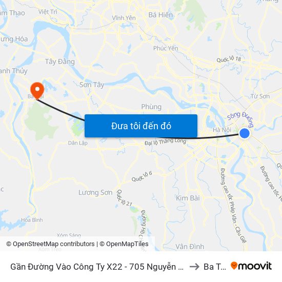 Gần Đường Vào Công Ty X22 - 705 Nguyễn Văn Linh to Ba Trại map