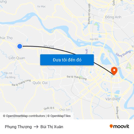 Phụng Thượng to Bùi Thị Xuân map