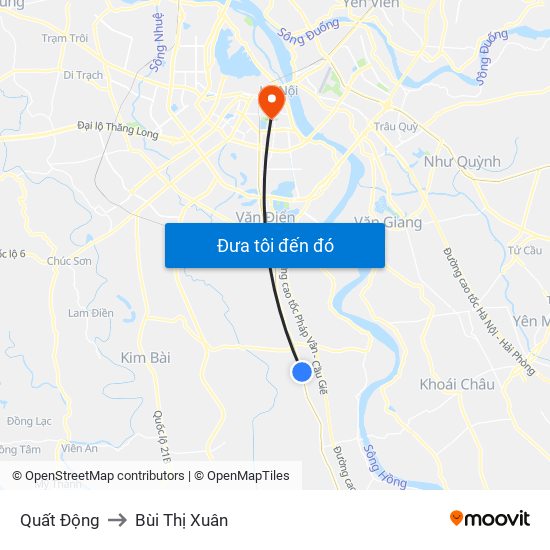 Quất Động to Bùi Thị Xuân map