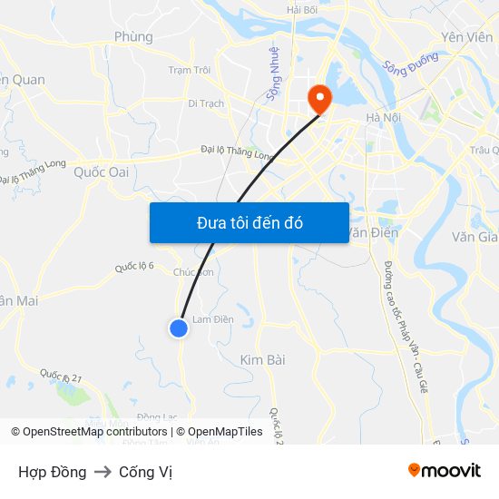 Hợp Đồng to Cống Vị map