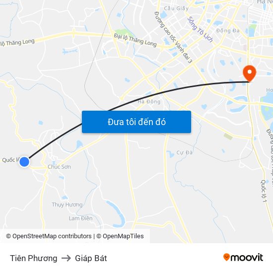Tiên Phương to Giáp Bát map