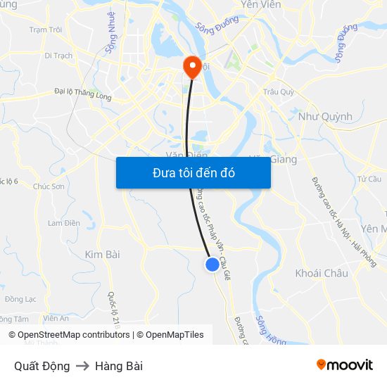 Quất Động to Hàng Bài map