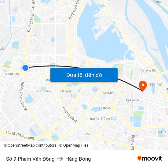 Trường Phổ Thông Hermam Gmeiner - Phạm Văn Đồng to Hàng Bông map