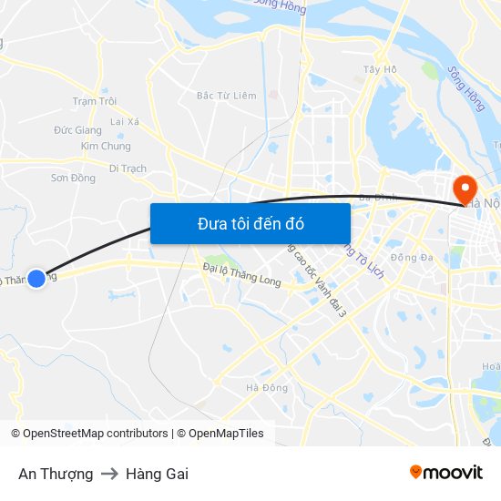 An Thượng to Hàng Gai map