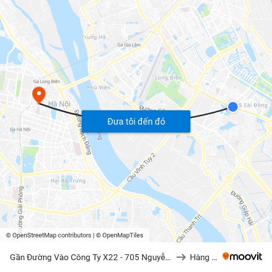 Gần Đường Vào Công Ty X22 - 705 Nguyễn Văn Linh to Hàng Gai map
