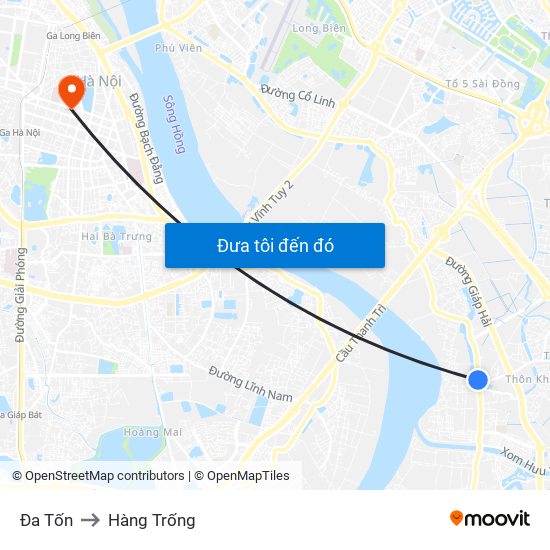 Đa Tốn to Hàng Trống map