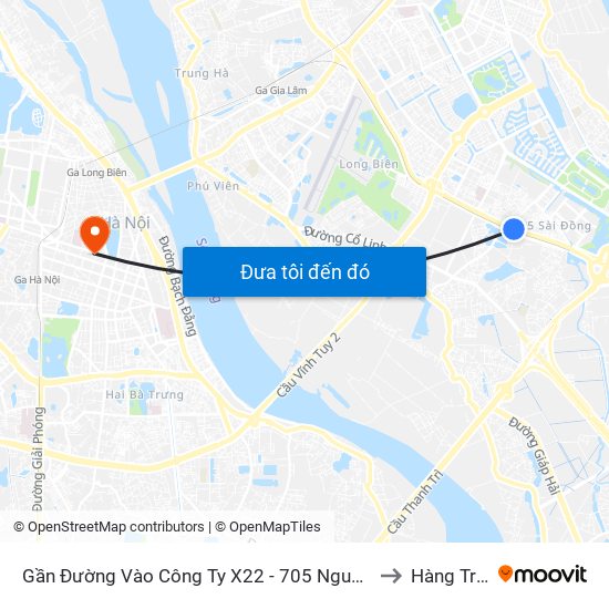 Gần Đường Vào Công Ty X22 - 705 Nguyễn Văn Linh to Hàng Trống map