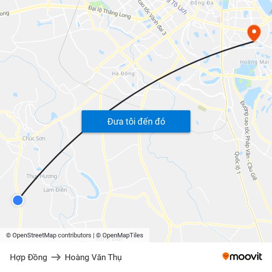 Hợp Đồng to Hoàng Văn Thụ map
