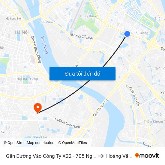 Gần Đường Vào Công Ty X22 - 705 Nguyễn Văn Linh to Hoàng Văn Thụ map
