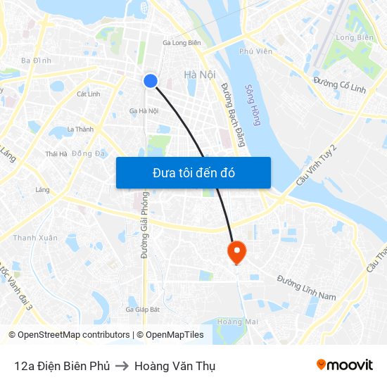 12a Điện Biên Phủ to Hoàng Văn Thụ map