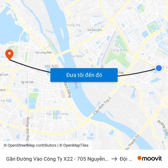 Gần Đường Vào Công Ty X22 - 705 Nguyễn Văn Linh to Đội Cấn map