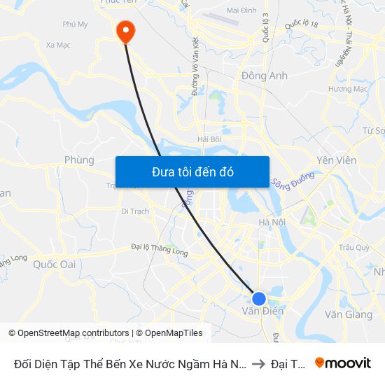 Đối Diện Tập Thể Bến Xe Nước Ngầm Hà Nội - Ngọc Hồi to Đại Thịnh map