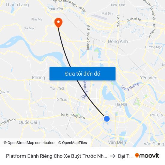 Platform Dành Riêng Cho Xe Buýt Trước Nhà 604 Trường Chinh to Đại Thịnh map