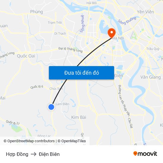 Hợp Đồng to Điện Biên map