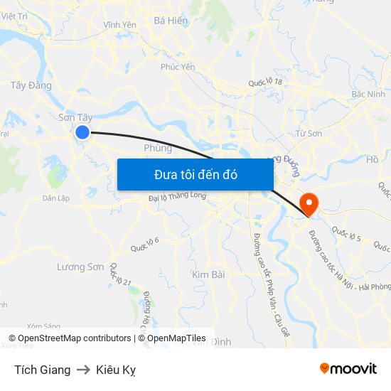Tích Giang to Kiêu Kỵ map