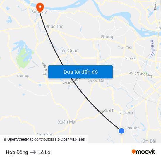 Hợp Đồng to Lê Lợi map