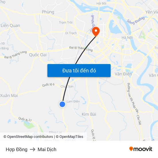 Hợp Đồng to Mai Dịch map