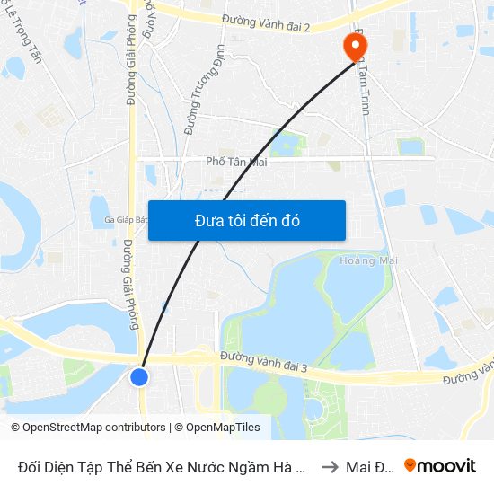 Đối Diện Tập Thể Bến Xe Nước Ngầm Hà Nội - Ngọc Hồi to Mai Động map