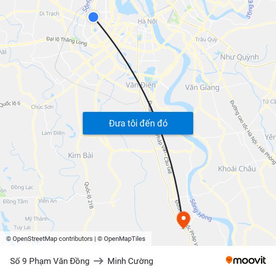 Trường Phổ Thông Hermam Gmeiner - Phạm Văn Đồng to Minh Cường map