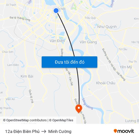 12a Điện Biên Phủ to Minh Cường map