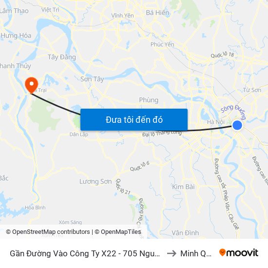 Gần Đường Vào Công Ty X22 - 705 Nguyễn Văn Linh to Minh Quang map